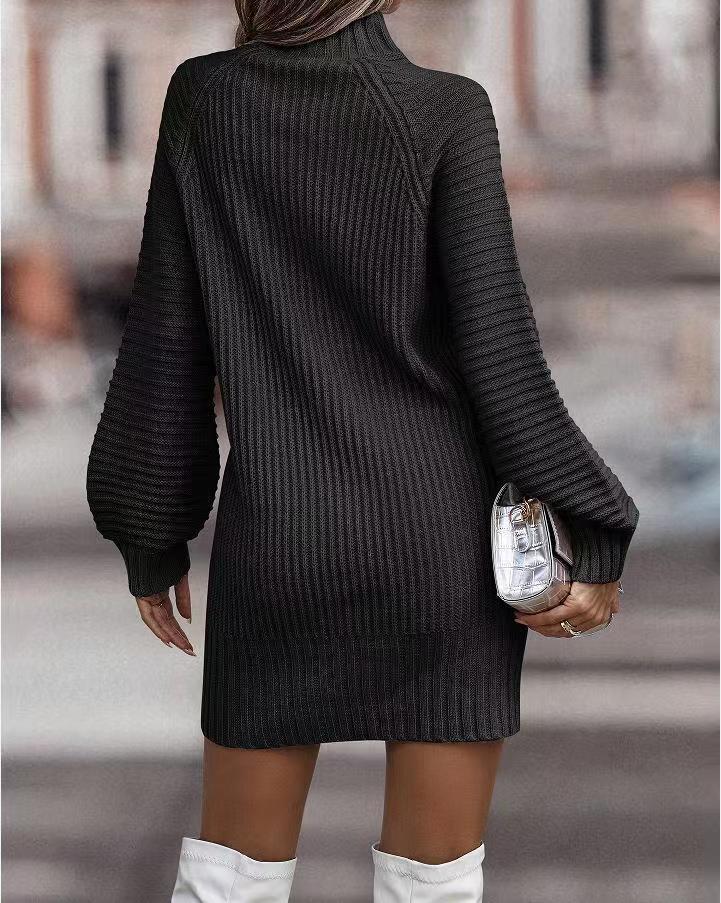 Lari Long-Sleeve Mesh Dress