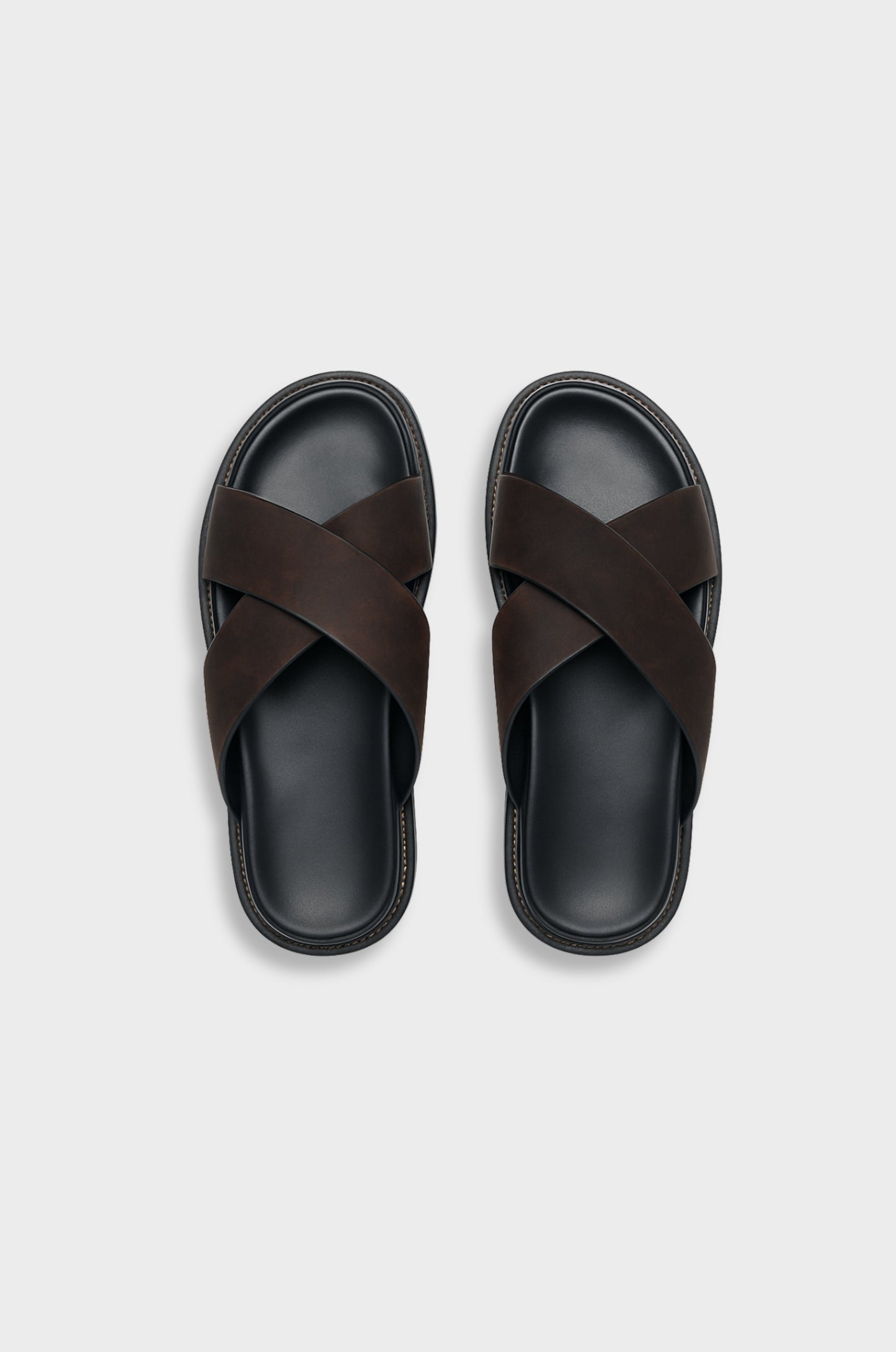 Santorini Cross Strap Sandals