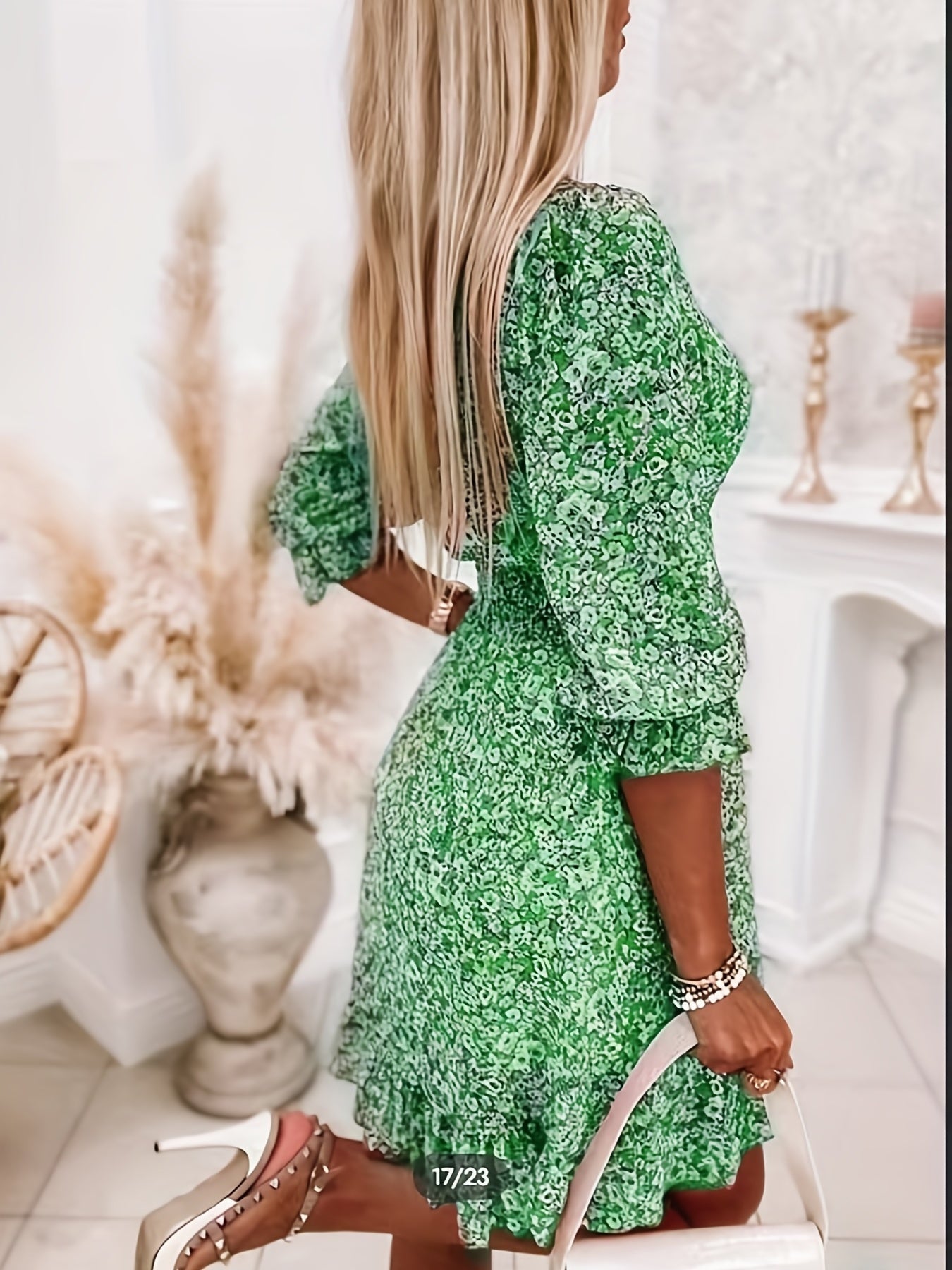 Dress with Elastic Waist