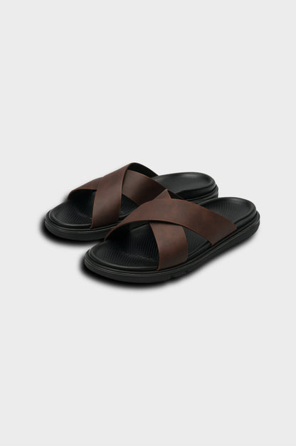 Santorini Cross Strap Sandals