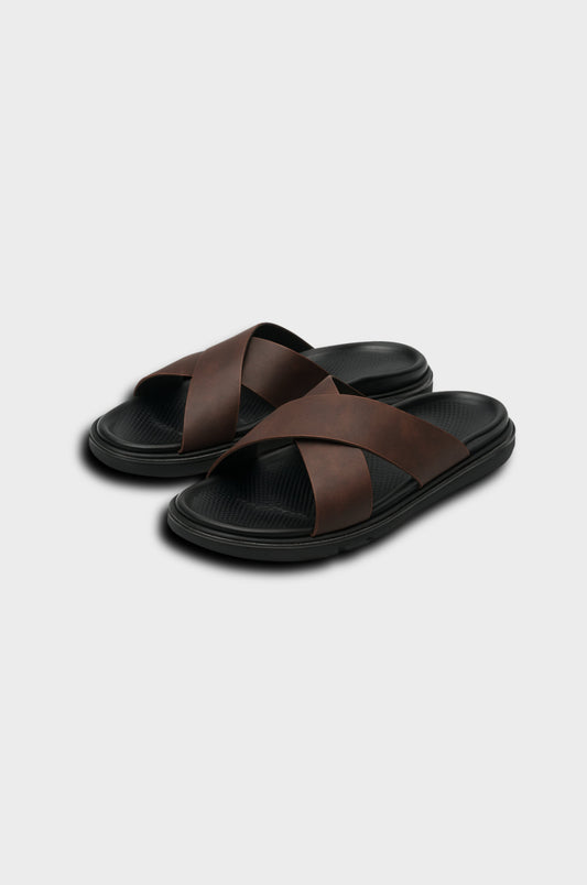 Santorini Cross Strap Sandals