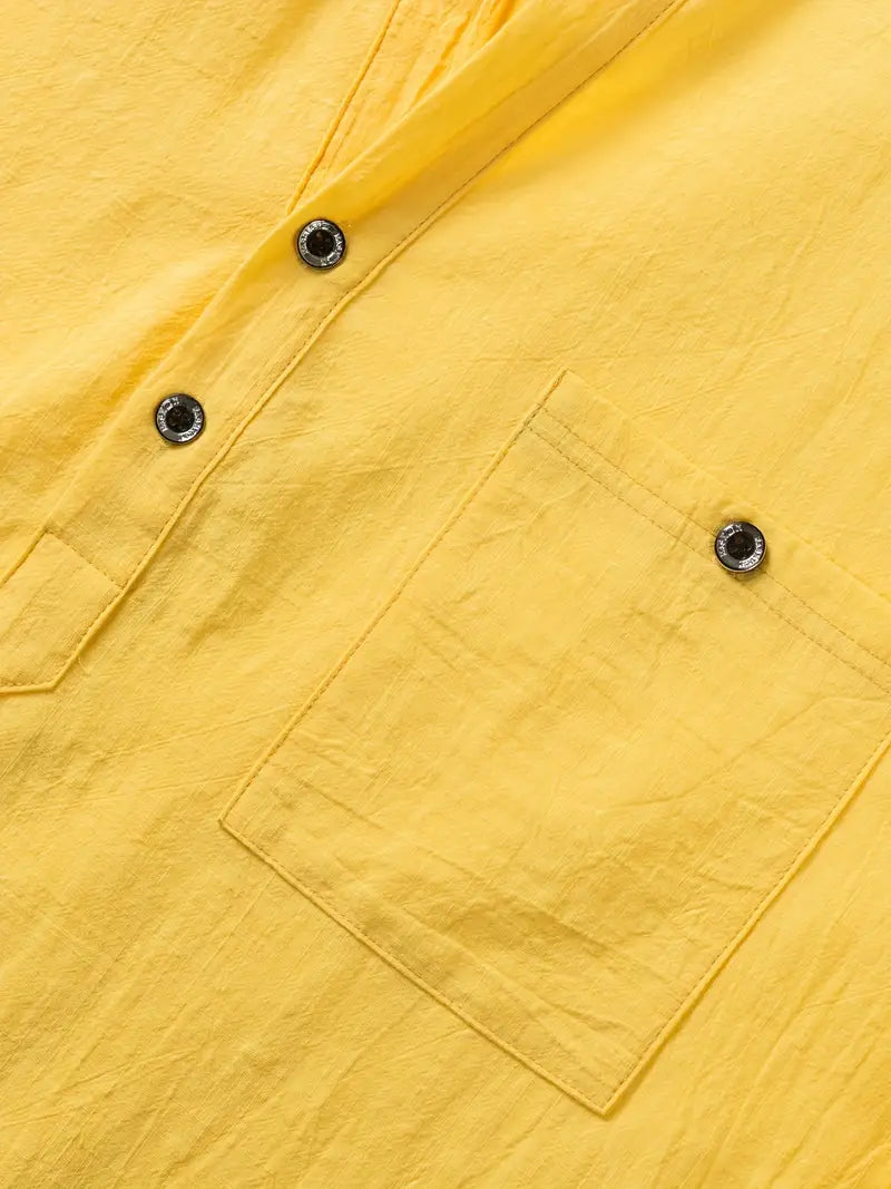 Elegant Short-Sleeve Shirt