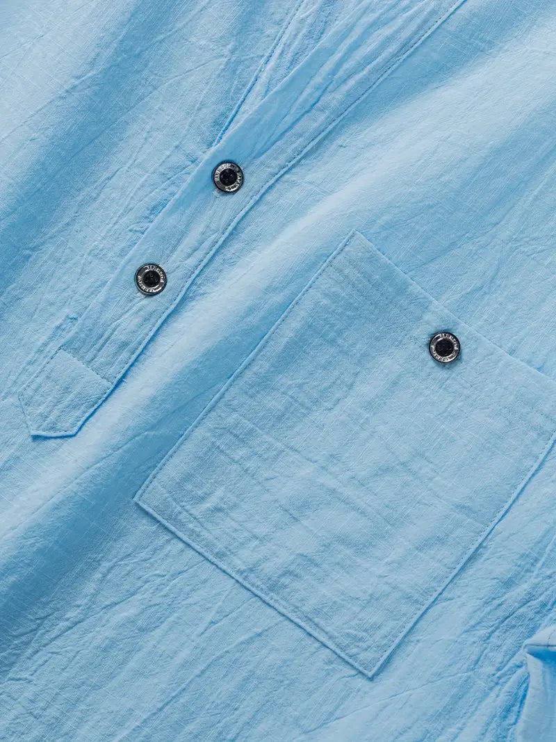 Elegant Short-Sleeve Shirt