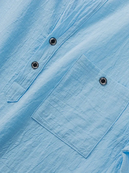 Elegant Short-Sleeve Shirt