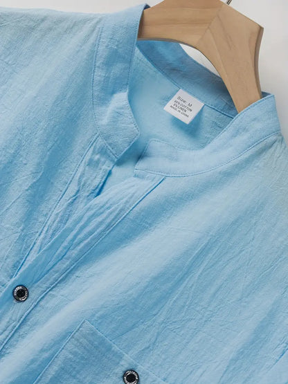Elegant Short-Sleeve Shirt
