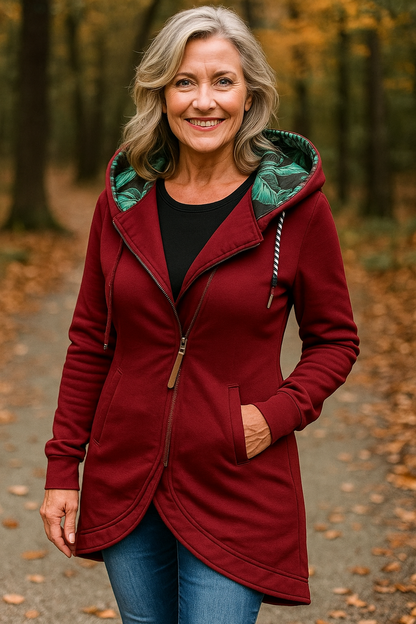 Elegant & Warm Hooded Winter Jacket