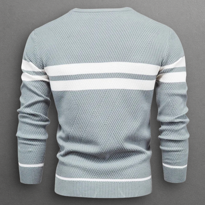Steve– Striped Sweater