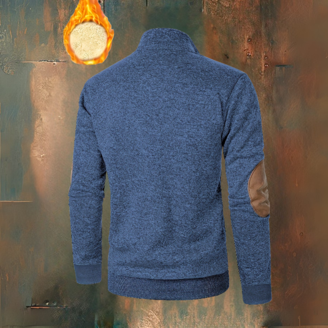 Luxe Regina™ l Warm Fleece Pullover with Button Closure