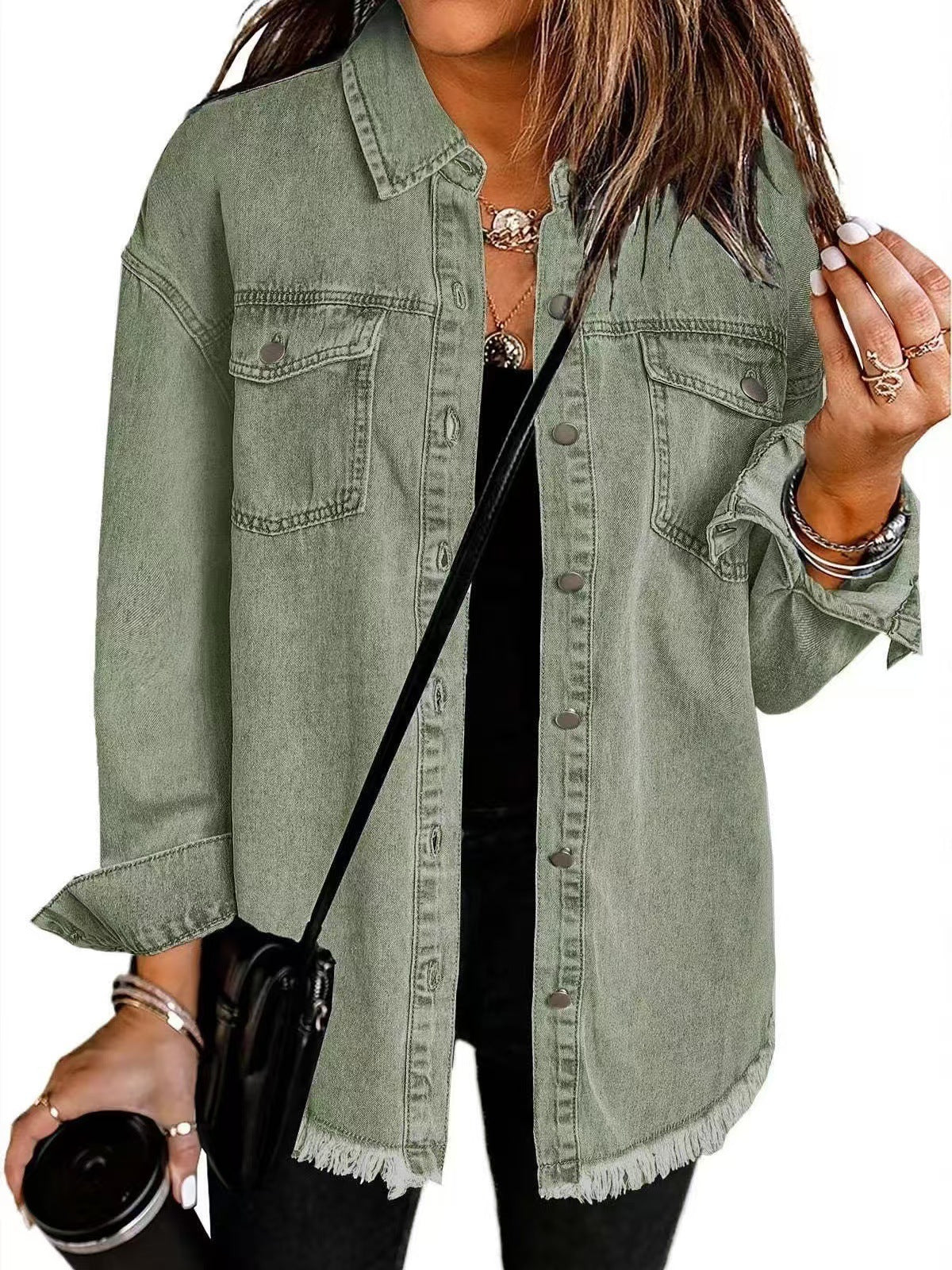 Luxe Regina™ | Classic everyday denim jacket