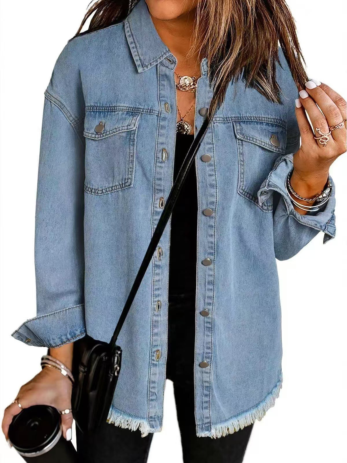 Luxe Regina™ | Classic everyday denim jacket