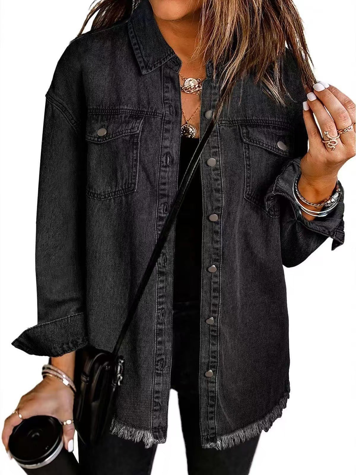 Luxe Regina™ | Classic everyday denim jacket