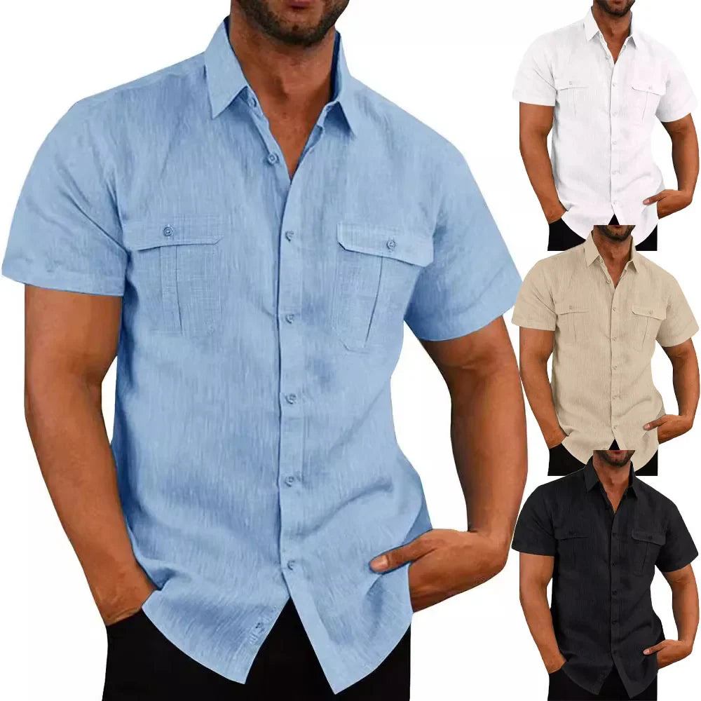 Breathable Short-Sleeve Shirt