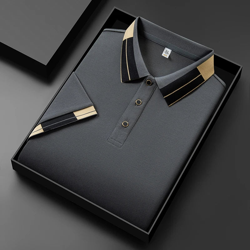 Luxe Regina™ | Polo Shirt with Contrasting Details