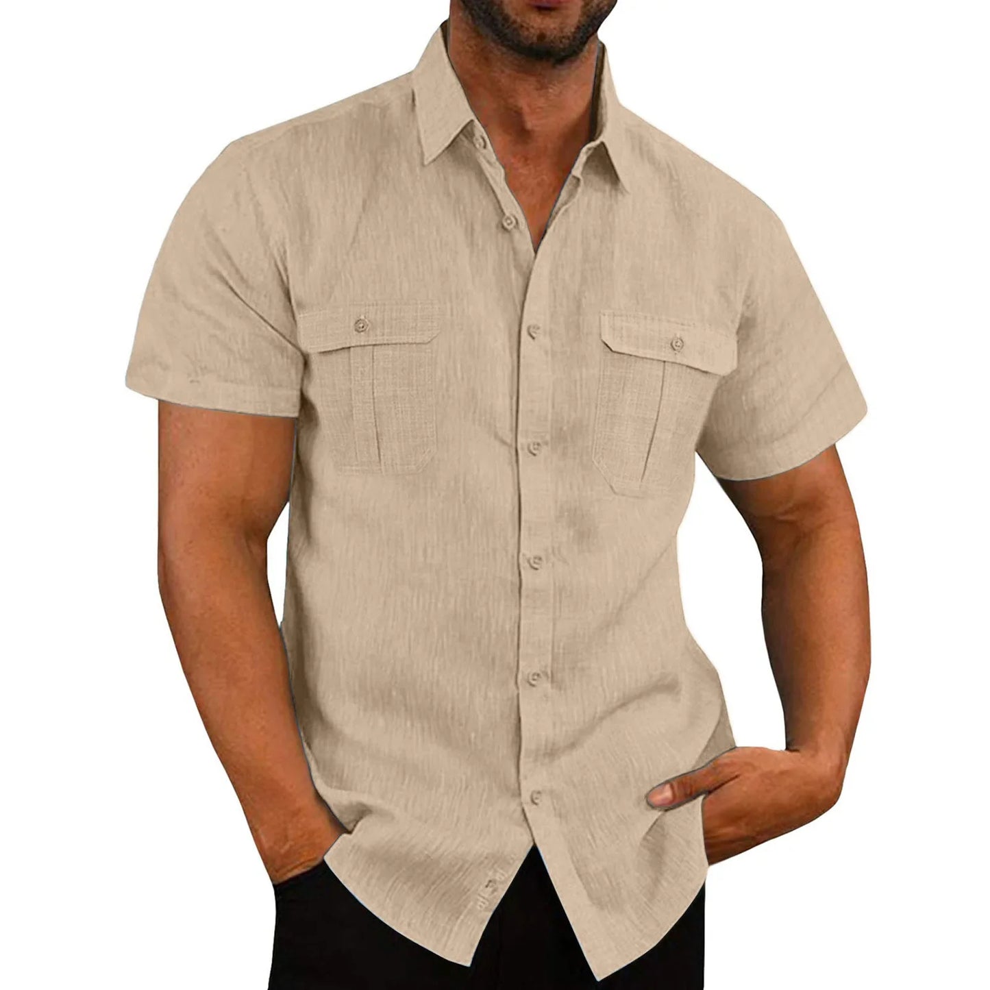 Breathable Short-Sleeve Shirt