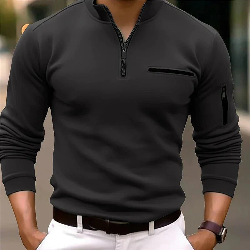 Mike | Long sleeve polo
