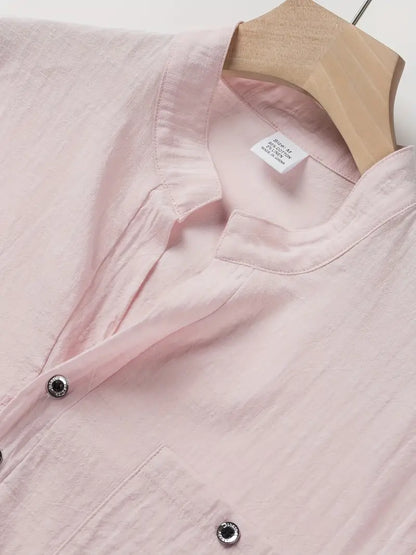 Elegant Short-Sleeve Shirt